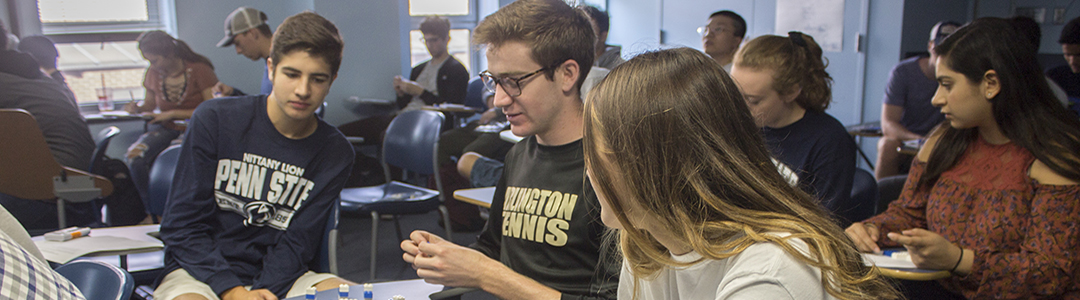 Industrial engineering students at Penn State