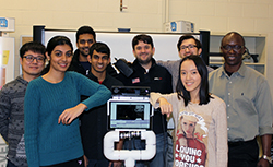 Graduate and undergraduate students working in the DATA Lab